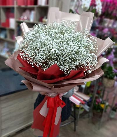 Букет цветов из: Гипсофила в Манушкино