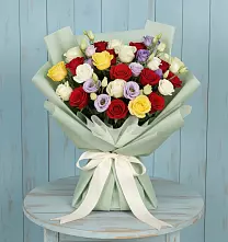 Букет цветов из:  Розы в Манушкино