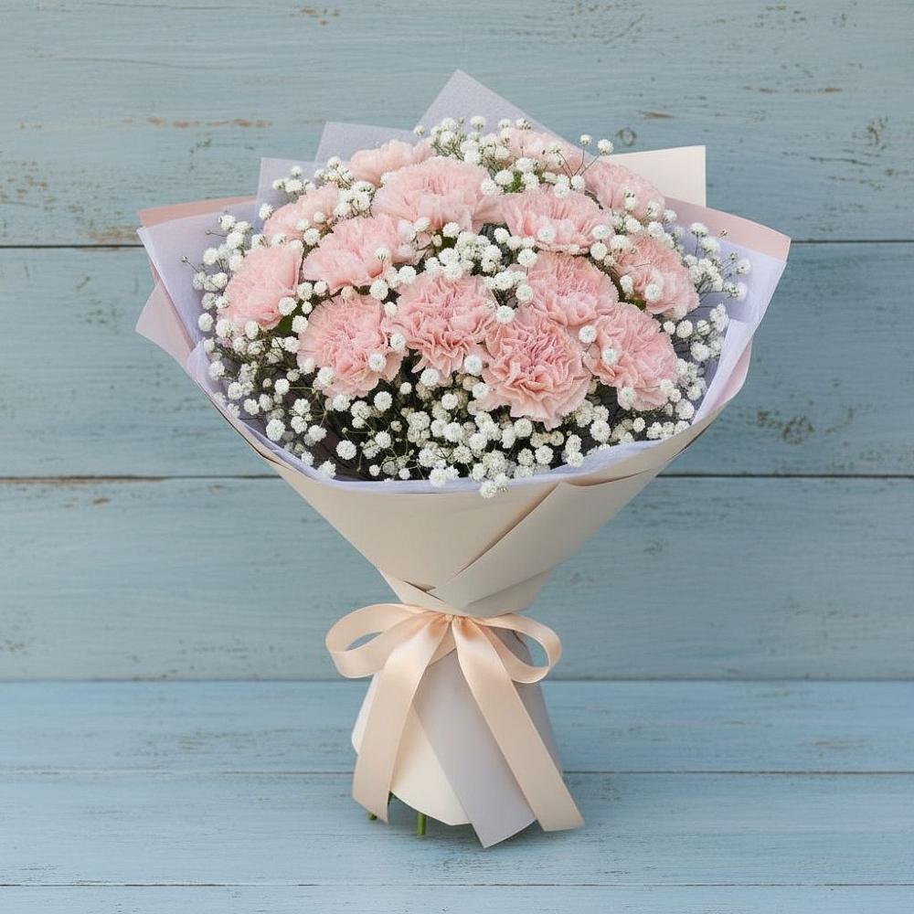 Букет цветов из: Гвоздики в Манушкино