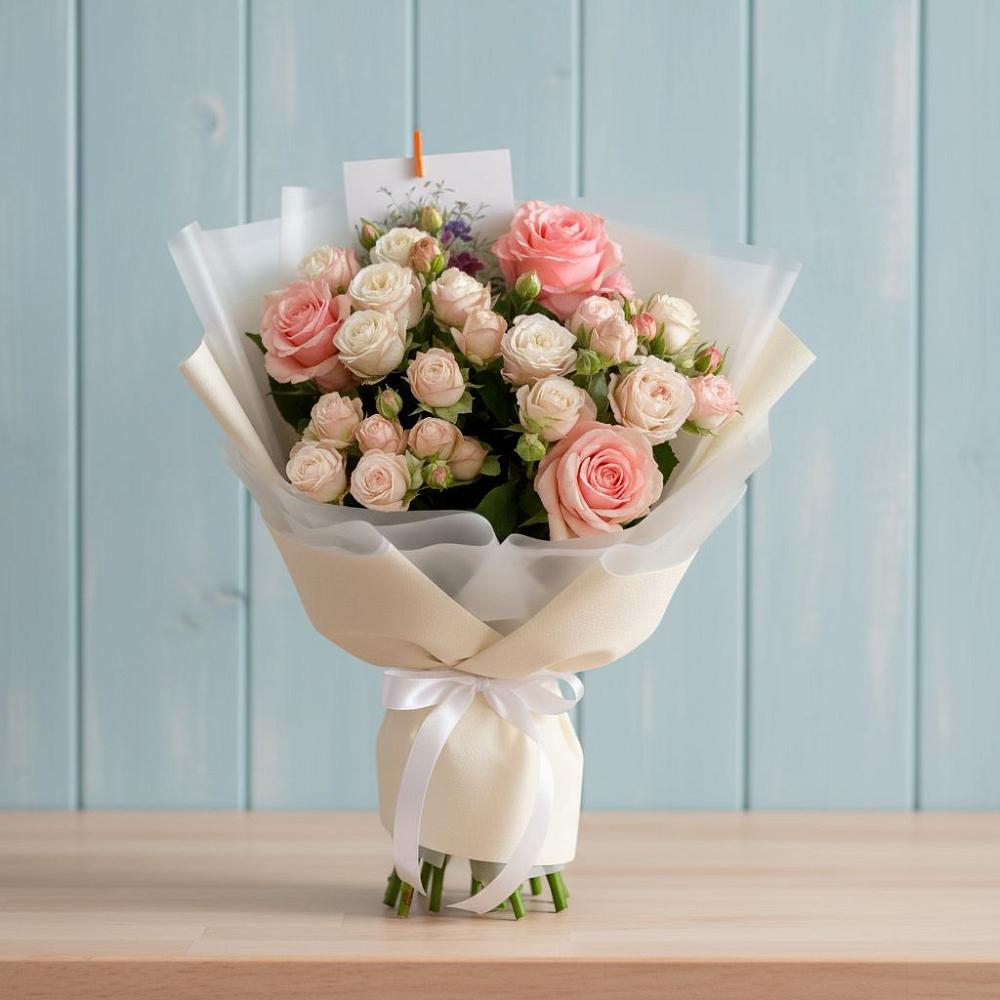 Букет цветов из: Розы в Манушкино