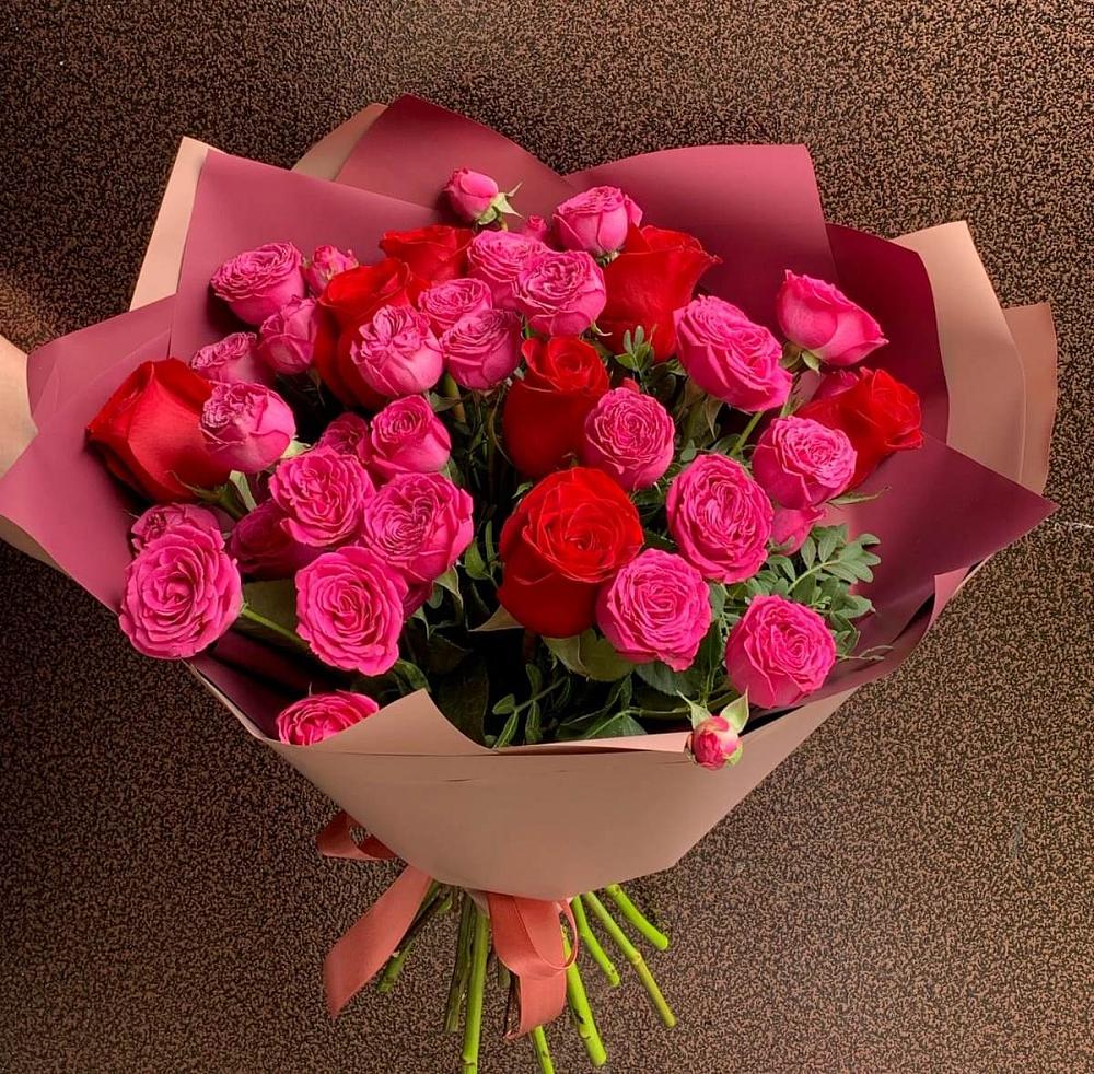 Букет В объятьях нежности в Манушкино