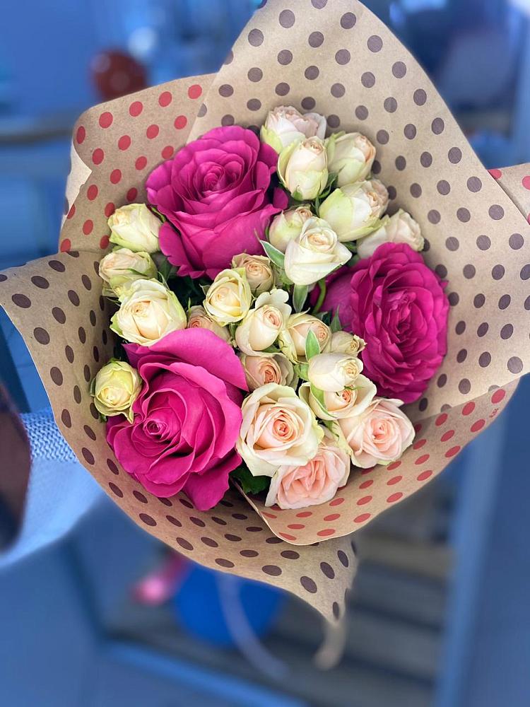 Букет цветов из: Розы в Манушкино