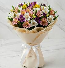 Букет цветов из:  Альстромерии #REPLACE_PRED# Манушкино