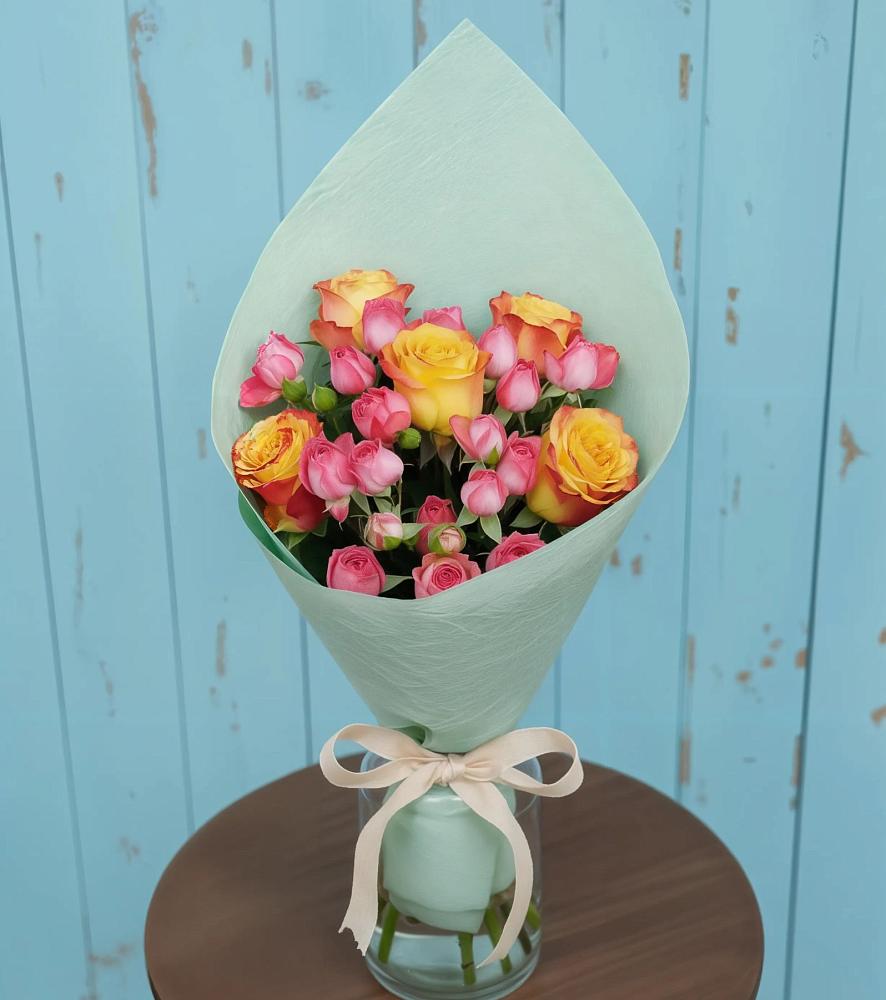 Букет цветов из: Розы в Манушкино