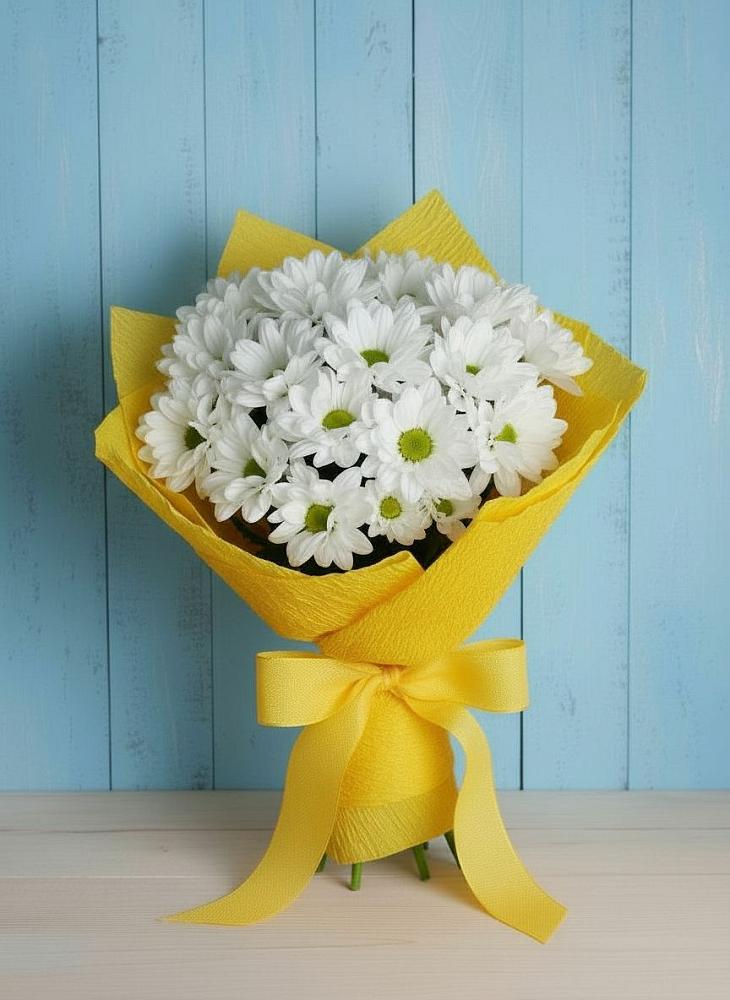 Букет цветов из: Хризантемы в Манушкино