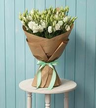 Букет цветов из:  Лизиантусы в Манушкино