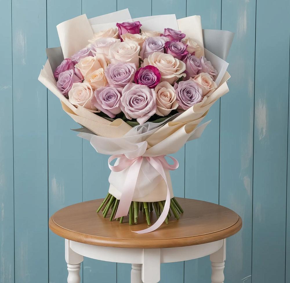 Букет цветов из: Розы в Манушкино