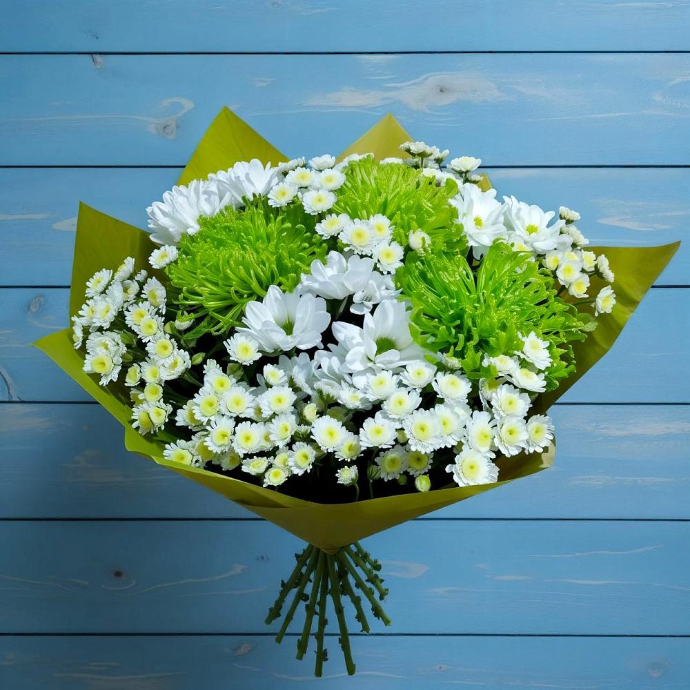 Букет цветов из: Хризантемы в Манушкино