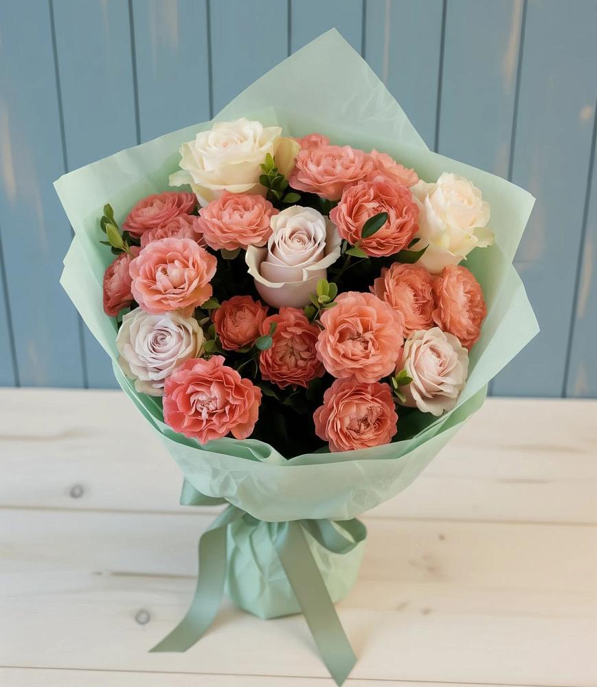 Букет цветов из: Розы в Манушкино