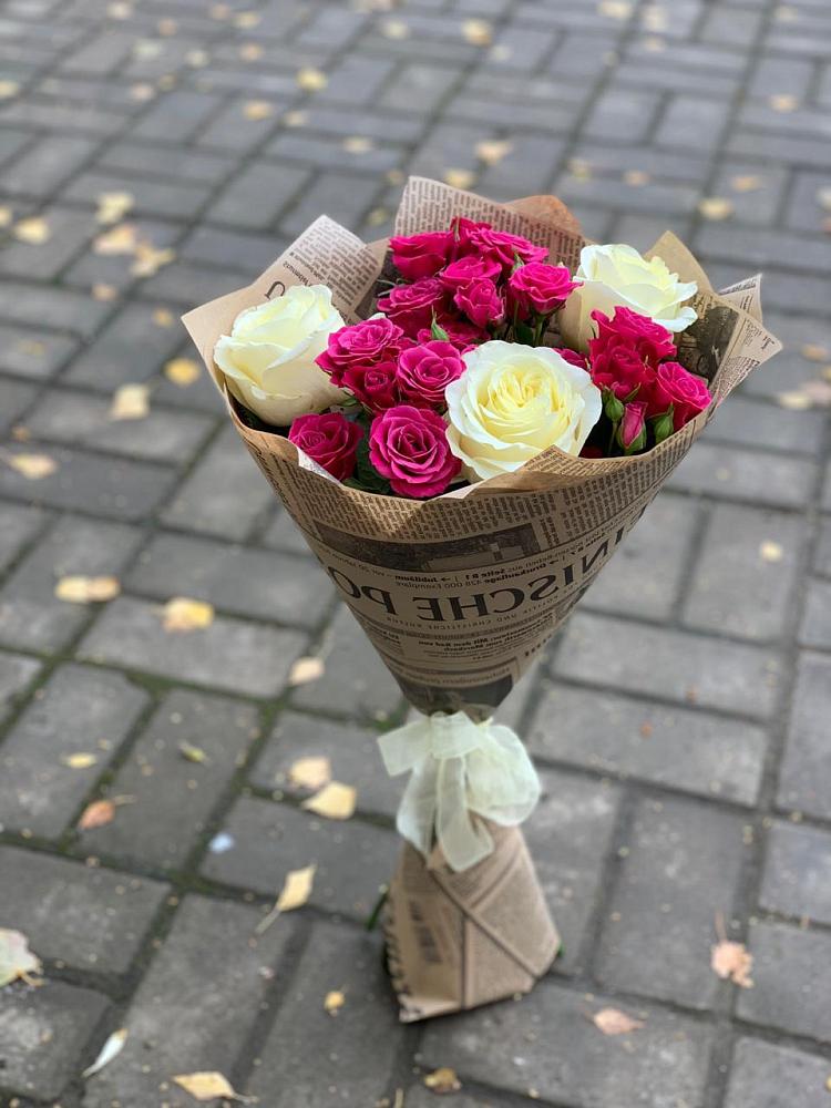 Букет цветов из: Розы в Манушкино