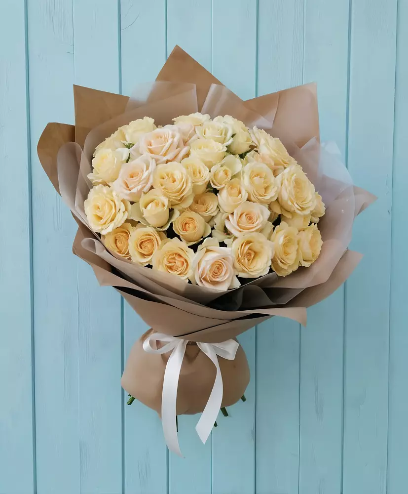 Букет Кремовое облако в Манушкино